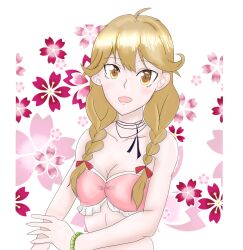 bikini brown_hair faye_(fire_emblem) fire_emblem fire_emblem_echoes:_shadows_of_valentia hazel_eyes kamui_(artist)