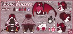 big_ass big_breasts breasts bubble_butt character_sheet dragon female furred_dragon hybrid justkindofhere lagomorph leporid mammal rabbit tsubaki_blackfire