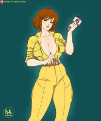 april o'neil from teenage mutant ninja turtles by didi esmeralda