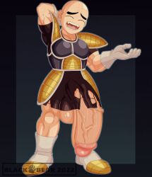 abs biceps blackbear bodybuilder dragon_ball dragon_ball_z hyper hyper_balls hyper_genitalia hyper_muscles hyper_penis hyper_testicles krillin kuririn male male_focus male_only muscle muscles muscular muscular_arms muscular_ass muscular_back muscular_legs muscular_male muscular_thighs nipples pecs veins veiny_penis