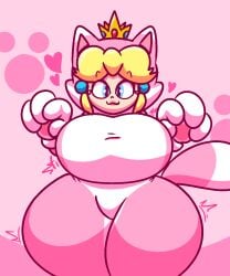 :3 big_breasts breasts cat_peach gravtitty mario_(series) nintendo super_mario_3d_world tagme thick_thighs wide_hips