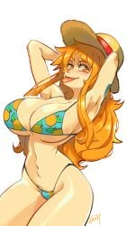 nami (one piece) from one piece by gerph