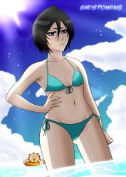 1girls bleach clothed female kuchiki_rukia mistowing