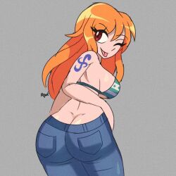 nami (one piece) from one piece by regentb01