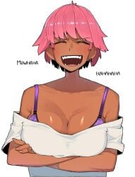 big_breasts breasts female ohasi pink_(ohasi) tagme