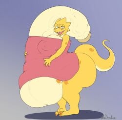 2022 absurd_res alphys anthro ass balls big_balls big_breasts big_butt big_penis bottomless breasts digital_media_(artwork) dinosaur embrace eyewear flaccid futanari genitals glasses gynomorph hi_res hug huge_balls huge_breasts huge_butt huge_cock humanoid_genitalia humanoid_penis hyper hyper_balls hyper_genitalia hyper_penis iandragonlover intersex long_penis looking_at_viewer nipple_outline no_bra no_underwear paizuri penis penis_hug reptile scales scalie self_paizuri solo thick_tail topwear towel towel_only undertale_(series) vein veiny_penis yellow_body yellow_scales