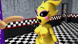 3d dick five_nights_at_freddy's milk semen straight sucking_penis toy_chica_(eroticphobia) toy_chica_(fnaf)