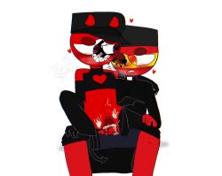 countryhumans cum cum_in_pussy cum_inside cuntboy francisco_franco francoist_spain_(countryhumans) intersex nazi_germany_(countryhumans) spanish_state_(countryhumans) succubus sweat vaginal_penetration