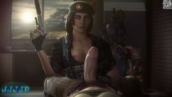 2boys 2girls 3d 3d_(artwork) big_penis bondage bope brazilian brazilian_female breasts brown_eyes brown_hair casual casual_boner casual_erection casual_exposure casual_nudity casual_sex caveira_(rainbow_six) clothed clothed_female clothed_sex clothes clothing cum cum_in_mouth cum_on_face cumshot dark-skinned_female dark_hair erect_penis erection female femdom firearm futanari gun handgun hat hazel_eyes huge_cock human indoors interracial jjjjd large_penis laying_down laying_on_back looking_at_another looking_at_partner looking_up lying lying_on_back male nipples on_knees outercourse pale-skinned_male pale_skin penis penis_out ponytail pov pov_eye_contact pubic_hair rainbow_six rainbow_six_siege semen sex short_hair smoke_(rainbow_six) standing suppressor tied_up uncensored uncircumcised uncut valkyrie_(rainbow_six) vein veins veiny veiny_penis video_games weapon