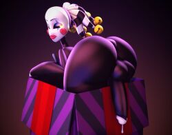 3d animatronic big_ass big_balls big_cock bitlobbs cock-tail cum_drip five_nights_at_freddy's five_nights_at_freddy's_2 futanari huge_ass huge_cock marionette_(fnaf) puppet_(fnaf) tagme zxxxarts