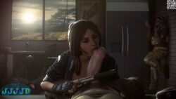 2boys 2girls 3d 3d_(artwork) after_fellatio after_oral after_orgasm after_sex big_penis bondage brown_eyes brown_hair casual casual_boner casual_erection casual_exposure casual_nudity casual_sex caveira_(rainbow_six) closed_eyes clothed clothed_female clothed_sex clothes clothing dark-skinned_female dark_hair erect_penis erection female femdom firearm futanari gun handgun hat hazel_eyes huge_cock human indoors interracial jjjjd large_penis laying_down laying_on_back lying lying_on_back male oral pale-skinned_male pale_skin penis penis_out ponytail pov pov_eye_contact precum pubic_hair rainbow_six rainbow_six_siege sex short_hair standing suppressor tied_up tongue tongue_out uncensored uncircumcised uncut valkyrie_(rainbow_six) vein veins veiny veiny_penis video_games weapon