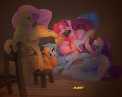 anus applejack_(mlp) fluttershy_(mlp) friendship_is_magic genitals group group_sex masturbation my_little_pony nubsy orgy pinkie_pie_(mlp) pussy rainbow_dash_(mlp) rarity_(mlp) sex smooth_skin twilight_sparkle_(mlp)