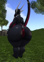 1girls anthro ass big_ass big_breasts breasts bubble_ass bubble_butt cynder female ferialexonar huge_ass tagme thick_thighs wide_hips