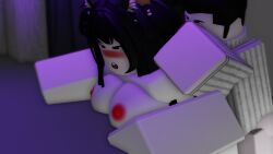 1boy 1girls 3d absurd_res female fibis male roblox robloxian source_request tagme