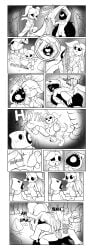 1boy 1boy1girl 1girls accidental_sex bethany_(the_binding_of_isaac) breasts breasts_out comic dick duo female fight fours_(artist) hood male penetration penis pussy sex sword the_binding_of_isaac