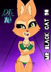 anthro anthro_only breasts diane_foxington fox fox_ears fox_girl foxgirl mrblackcat901 no_humans