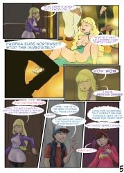 2girls 5boys aged_up baseball_cap blonde_hair brown_hair bukkake comic cum cum_drip cum_in_ass cum_in_mouth cum_in_pussy cum_inside cum_on_ass cum_on_body cum_on_breasts cum_on_clothes cum_on_face cum_on_hair cum_on_lower_body cum_on_penis cum_on_self cum_on_tongue cum_on_upper_body cumshot dipper_pines english_text gravity_falls mabel_pines multiple_boys pacifica_northwest page_5 pine_tree_(symbol) sealedhelm smooth_skin speech_bubble tongue_out wink