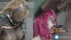 1futa 1girls 3d animated big_ass blonde_hair blowjob eye_contact face_fucking female futa_on_female futanari hi_res highres large_ass large_penis light-skinned_female light_skin mp4 nier nier:_automata nier_replicant operator operator_21o operator_6o penetration penis popola redhead rosemaph self_upload shorter_than_30_seconds sound sound_effects spitroast square_enix tagme thick_thighs threesome video