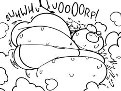 burping fart fart_fetish fat gas gassy huge_ass huge_breasts hyper hyper_ass hyper_breasts inflation jaiden_animations obese puntthepoodle