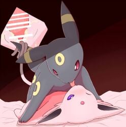 black_body bodily_fluids censored cum cum_in_pussy cum_inside duo eeveelution espeon female female_penetrated feral genital_fluids impregnation male male/female male_penetrating male_penetrating_female nintendo penetration penile penile_penetration penis_in_pussy pink_body pokémon_(species) pokemon rumine umbreon vaginal_penetration video_games