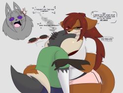 big_breasts breasts dewwy(dewwydartz) dewwydartz female fox furry maddie(dewwydartz) may_(dewwydartz) original original_character original_characters tagme wolf