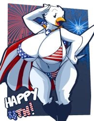 4th_of_july big_breasts bloobiesus breasts female furry tagme