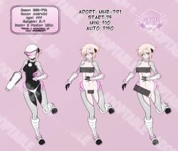 1futa 1girls 2022 adoptable android areolae arm_buster arm_cannon atelier_sol_aer b-cup_breasts balls bar_censor big_penis breasts censored censored_breasts character_sheet clothed clothing cup_size dialogue english_text erection female full_body fully_clothed futanari helmet humanoid humanoid_penis intersex light-skinned_futanari light_skin medium_breasts nipples nude pale_skin penis robot_girl self_upload standing text xenxia ych