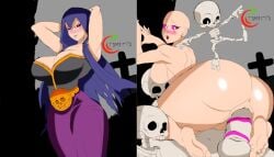 1girls anus armpits arms_behind_head ass big_ass big_breasts big_penis breasts breasts_bigger_than_head clash_(series) clash_of_clans clash_royale clothed clothed_female clothing collage completely_nude completely_nude_female cowgirl_position female_penetrated fully_clothed fully_clothed_female glowing_eyes huge_ass huge_breasts huge_cock looking_back looking_back_at_penis nude nude_female penetration penis pussy riding riding_penis skeleton_(clash_of_clans) supercell tomatt0 vaginal_penetration witch_(clash_of_clans)