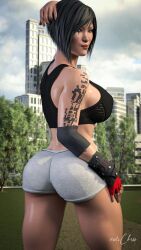 faith connors from mirror's edge by cga3d