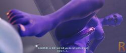 3d aria_t'loak asari asari_futanari barefoot blue_breasts blue_eyes blue_skin blue_tits breast_grab breast_squeeze breasts_out cheating cheating_girlfriend cheating_wife citadel comic_page cucked_by_futa cuckold cum deep_throat deepthroat deepthroat_holder dialogue dick_grab dick_on_face dominant dominant_futanari feet female forced_deepthroat futa_on_female futanari image_set kneeling liara_t'soni mass_effect netorare nipples ntr pov precum purple_skin realium3d self_upload story toes