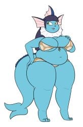 1girls ass big_ass big_breasts breasts chocend chubby eeveelution female game_freak nintendo pokémon_(species) pokemon pokemon_(species) solo tagme thick_thighs thighs vaporeon