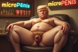 ai_generated best djt donald_deepthroat donald_j_trump donald_trump legs_spread maga micro_penis micropenis obese sexy_body sexy_pose sitting small_penis supermodel