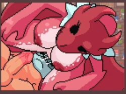 1boy 1girls 2d 4:3 4:3_aspect_ratio akai_(ugokashitari) animated animated_image anthro anthro_focus anthro_penetrated areola areolae big_breasts big_titties black_eyes blush blushing_female bouncing_breasts breasts closed_eyes closed_mouth closed_mouth_smile closed_smile cum cum_drip cum_on_breasts cum_on_face cum_on_upper_body dragon dragon_girl dragon_humanoid female female/male female_focus fully_naked fully_nude game_cg genital_fluids genitalia genitals hands_on_legs hands_on_thighs handsfree_ejaculation horizontal_image horizontal_video knight knight_armor knight_helmet l longer_than_10_seconds male male/female medium_ass medium_butt naked naked_female no_sound penis pixel_animation pixel_art princess_and_conquest pussy pussy_juice pussy_juice_drip pussy_juice_leaking pussy_juice_puddle pussy_juice_stain pussy_juice_string pussy_juice_trail pussy_on_face red_areola red_areolae red_body red_dragon red_dragon_(animal) red_horn red_horns red_scales red_skin red_wings sex short_playtime shorter_than_10_minutes shorter_than_30_seconds shorter_than_3_minutes shorter_than_five_minutes shorter_than_four_minutes shorter_than_one_minute shorter_than_two_minutes swallowing swallowing_cum vagina vaginal_fluids visible_areola visible_areolae visible_breasts visible_nipples visible_penis visible_penis_shape visible_pussy white_fur