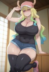 lucoa from miss kobayashi's dragon maid by eroticsins