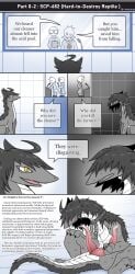scp-682 from scp foundation by vavacung