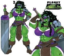 jennifer walters from hulk (series) by xanman art