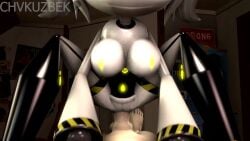 1boy 1girls 3d animated bedroom big_breasts big_penis big_thighs breasts chvkuzbek cowgirl_position duo female female_penetrated glitch_productions j_(murder_drones) longer_than_10_seconds longer_than_30_seconds longer_than_one_minute loop looping_animation male male/female male_penetrating male_penetrating_female moaning murder_drones patreon patreon_logo patreon_url patreon_username pov robot robot_girl robot_on_human serial_designation_j smile solo_focus sound tagme unknown_character vaginal_penetration video white_hair