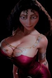 mother gothel from disney by dinixdream