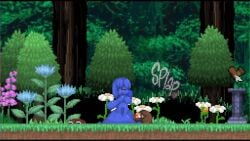 1boy 1boy1girl 1boy1girls ambiguous_penetration animated bigger_female blueskin_no_mori cum cum_inside engulfed female female_on_top female_penetrated female_riding femdom forest forest_background forest_of_the_blue_skin laying_down laying_on_back male male/female male_penetrating male_penetrating_female malesub monster_girl multiple_orgasms orgasm orgasm_face partially_clothed_male pixel_art pleasure pleasure_face pleasured pleasured_face riding riding_cock riding_penis slime slime_girl slime_monster smaller_male sound tagme unconventional_penetration video zell23 zell_(999)