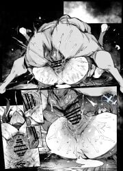 anal anal_juice anal_sex blue_archive censored cum_pool cum_puddle detailed_anus detailed_pussy hairy_anus hairy_pussy large_ass large_penis leaking_anus leaking_pussy mating_press prolapse prolapsed_anus saori_(blue_archive) squirt swollen_anus swollen_pussy thirty_8ght