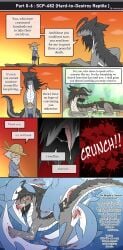 scp-682 from scp foundation by vavacung