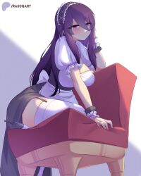 yuri (doki doki literature club) from doki doki literature club by raionart