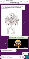 aunt hellen (insouwu) from cartoonish by insouwu