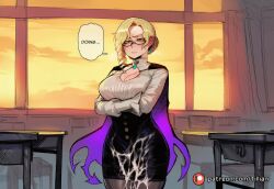glynda goodwitch from rwby by tillian