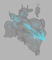 huntress (risk of rain) from risk of rain by garbatch