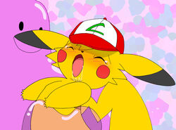 ash_ketchum ashchu ditto pasaran pokemon pokemon_(species) satoshi_(pokemon)