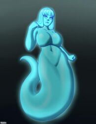 ancestralpotato big_breasts blue_ghost ghost ghost_girl huge_breasts looking_pleasured syntheticpotato wide_hips