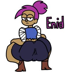 big_ass cartoon_network enid latex_thighhighs ok_k.o.!_let's_be_heroes theycallmez