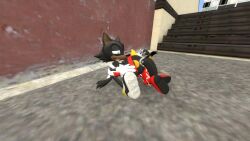 16:9 1boy 1girls 3d 5_fingers :3 amber_eyes anthro bedroom_eyes black_body black_fur black_hair blue_eyes boots canid canine custom_character_(sonic_forces) domestic_cat dress earpiece eyelashes fan_character fangs felid feline fellatio female femdom fully_clothed garry's_mod gloves hair_accessory hairband headband honey_the_cat long_hair male male/female malesub original_character shoes sonic_(series) sonic_forces sonic_the_hedgehog_(archie) sonic_the_hedgehog_(comics) sonic_the_hedgehog_(series) straight twintails wings wolf yellow_body yellow_fur