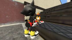 16:9 1boy 1girls 3d 5_fingers :3 amber_eyes anthro bedroom_eyes black_body black_fur black_hair blue_eyes boots canid canine custom_character_(sonic_forces) domestic_cat dress earpiece eyelashes fan_character fangs felid feline female femdom fully_clothed garry's_mod gloves hair_accessory hairband headband honey_the_cat long_hair male male/female malesub original_character shoes sonic_(series) sonic_forces sonic_the_hedgehog_(archie) sonic_the_hedgehog_(comics) sonic_the_hedgehog_(series) straight twintails wings wolf yellow_body yellow_fur